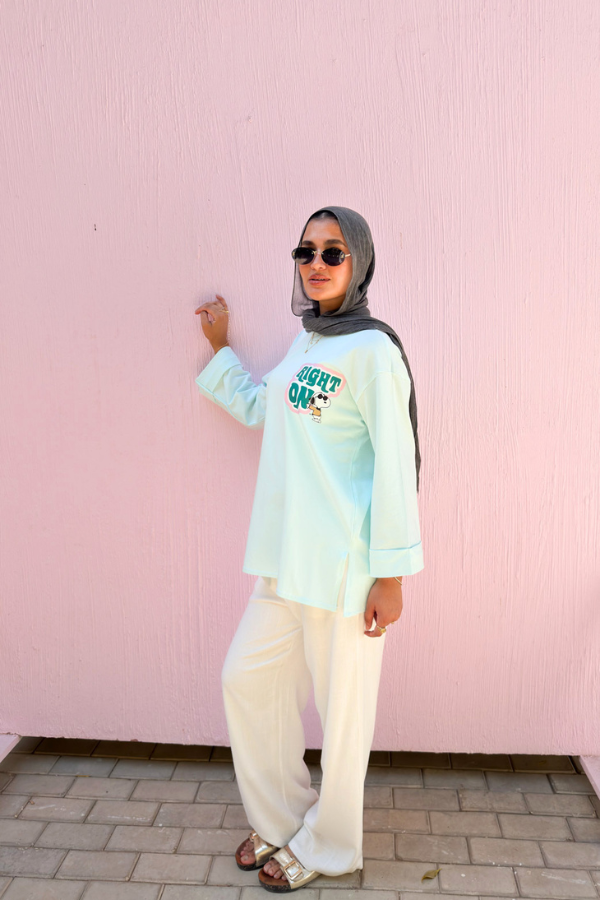 Mint Graphic T- Shirt
