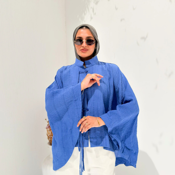 Oversized Blue Shirt
