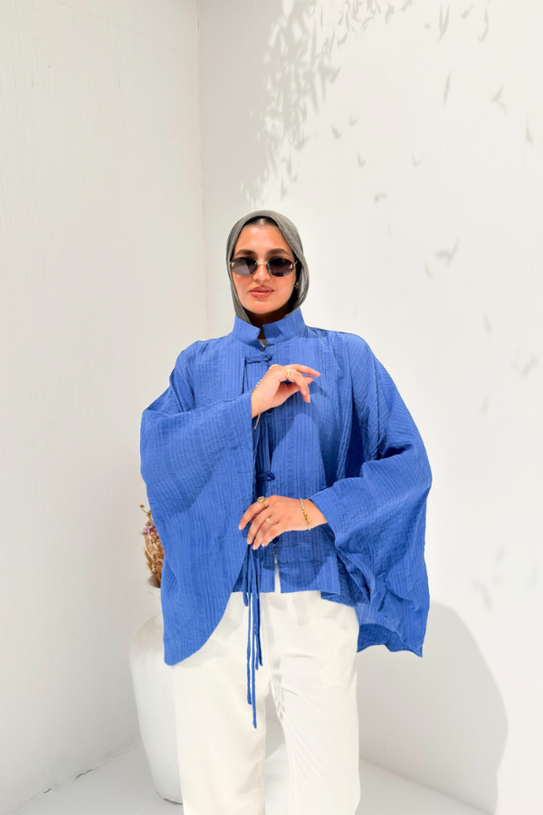 Oversized Blue Shirt