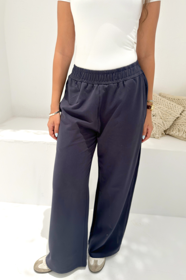 Basic Navy Blue Sweatpants