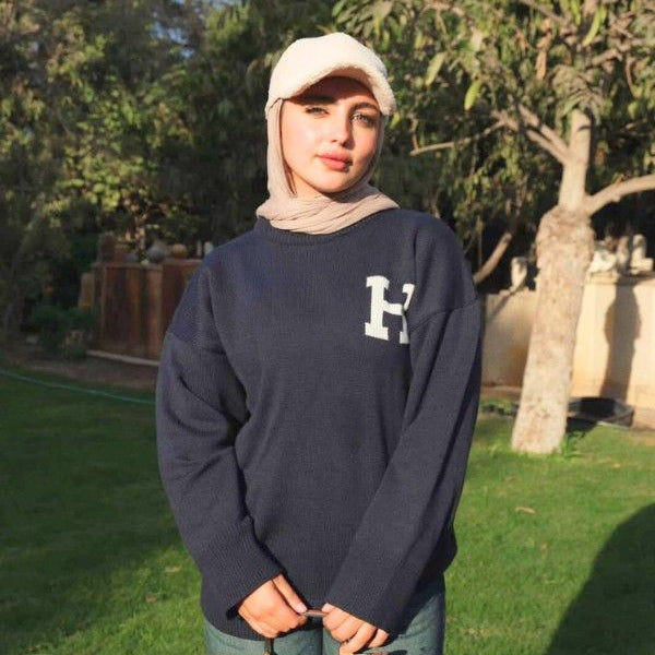 Oversized knitted Navy Blue Sweater