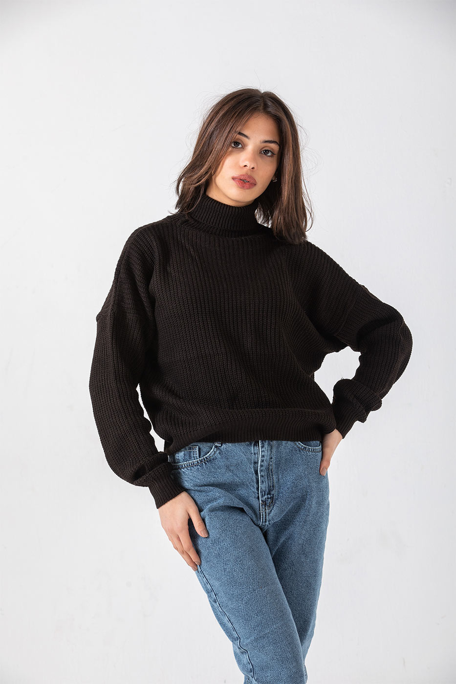 Mid Waist Jeans