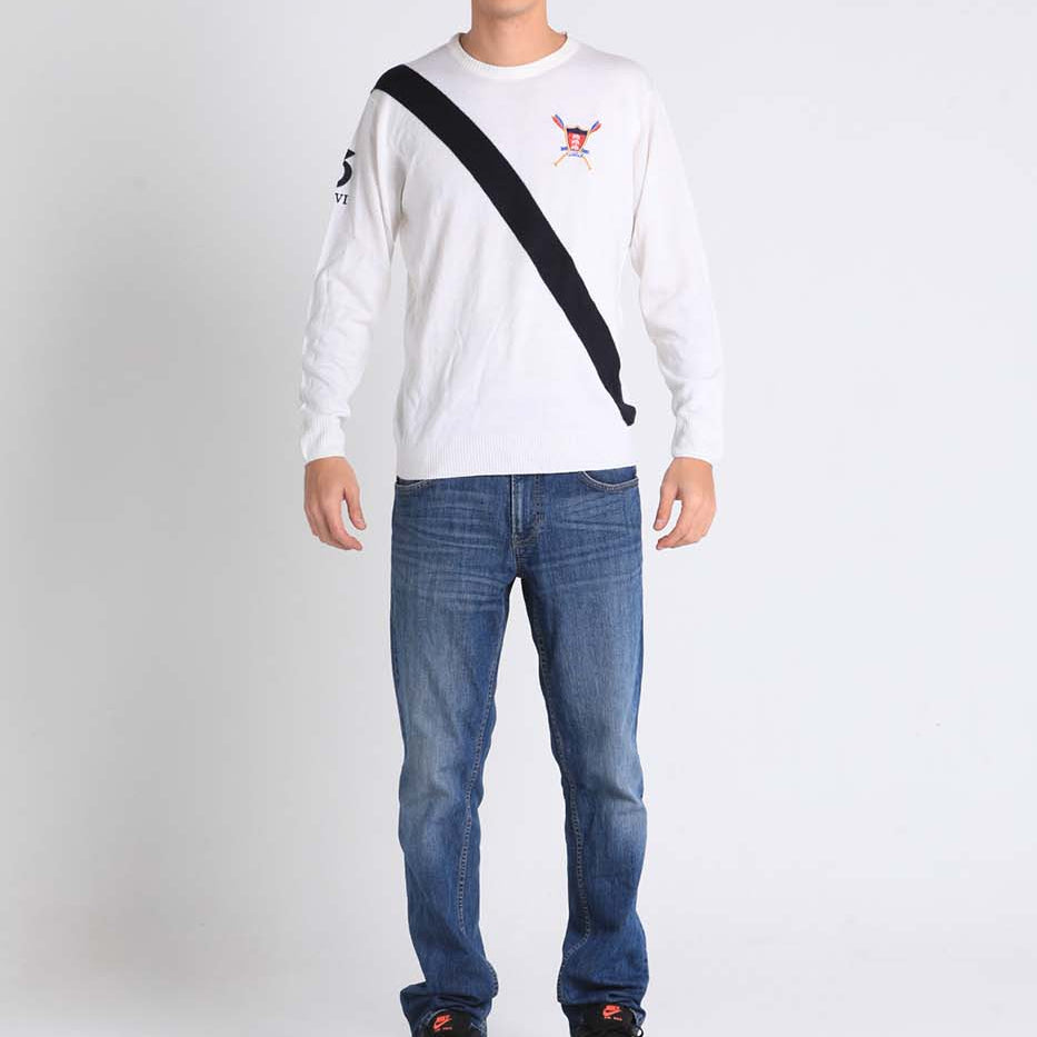 Don't Cross The Line Sweater
