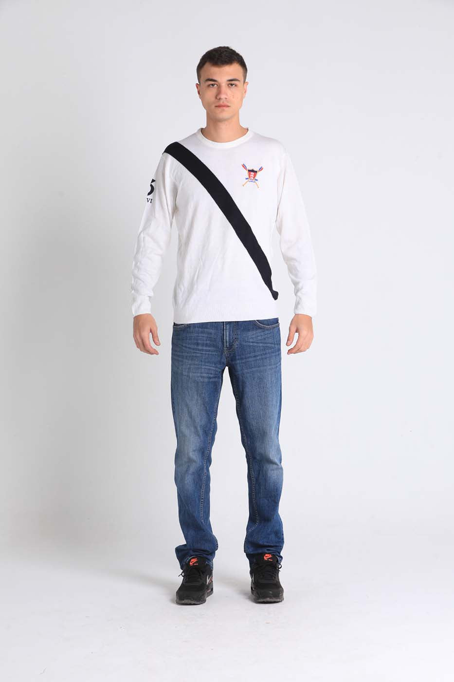 Don't Cross The Line Sweater