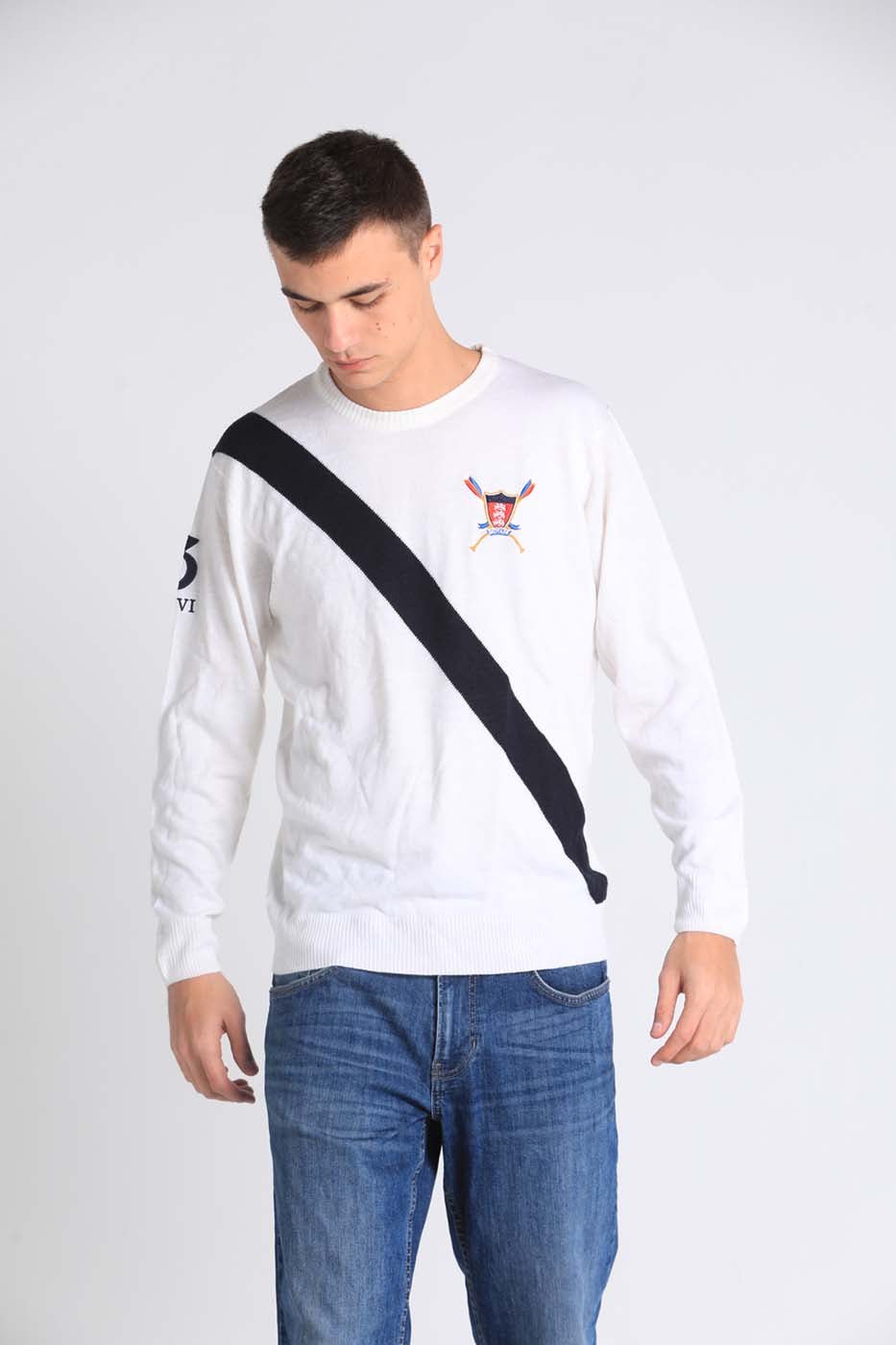 Don't Cross The Line Sweater