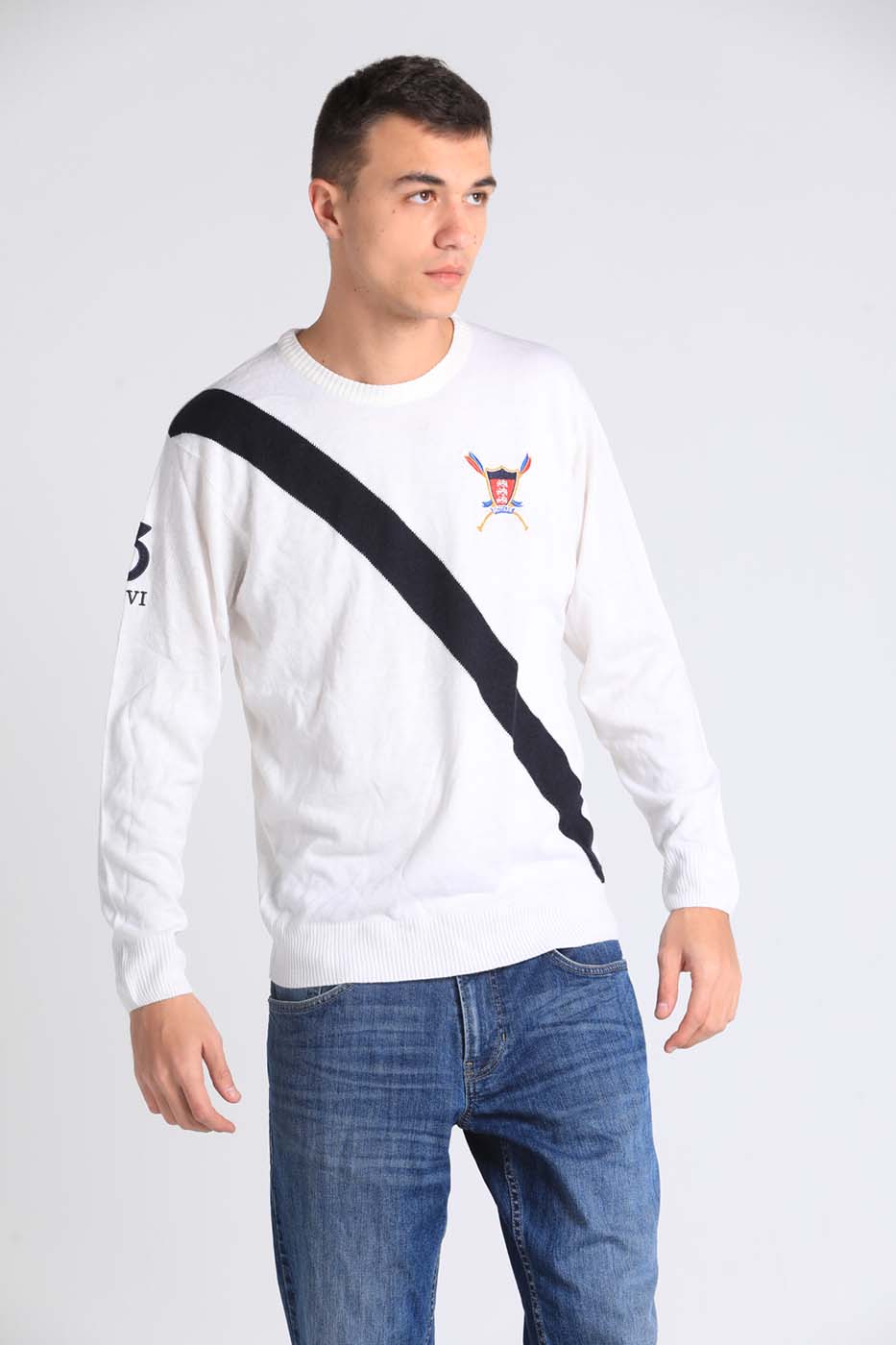 Don't Cross The Line Sweater