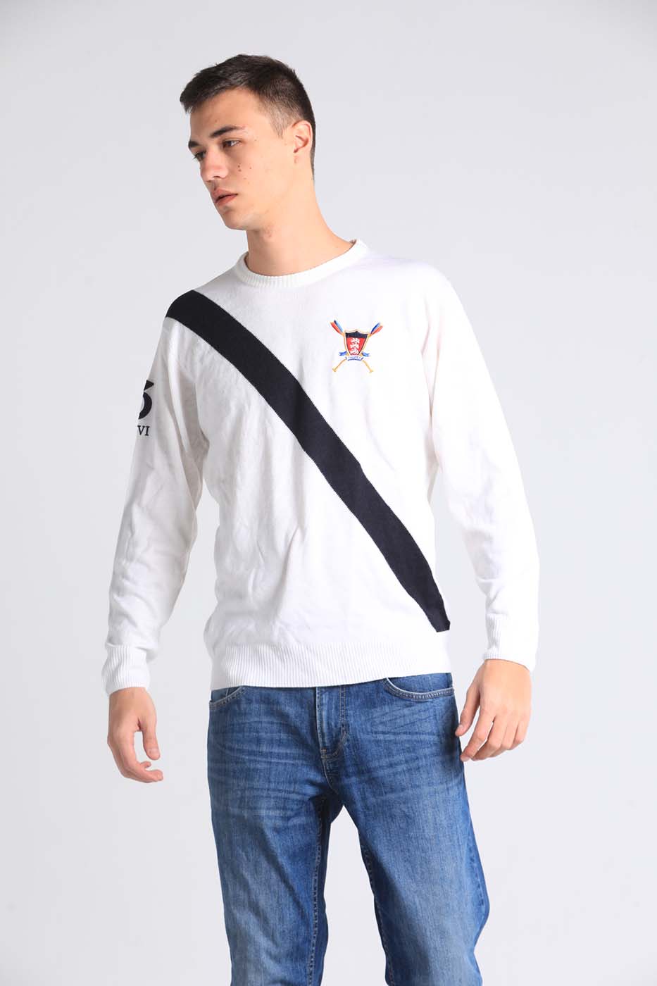 Don't Cross The Line Sweater