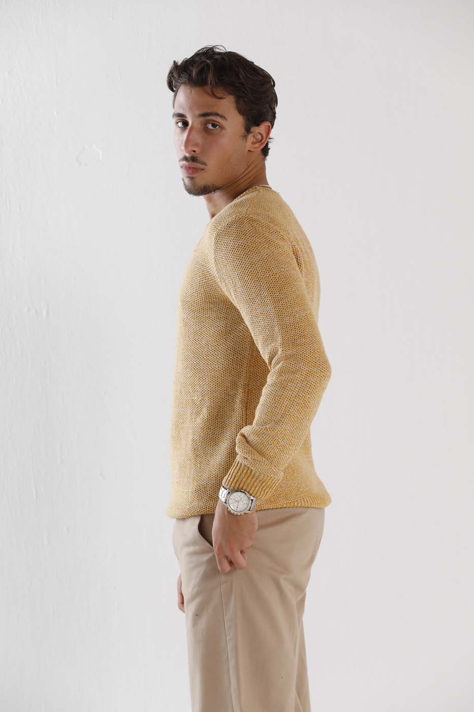 Blend Crewneck Sweater In Yellow