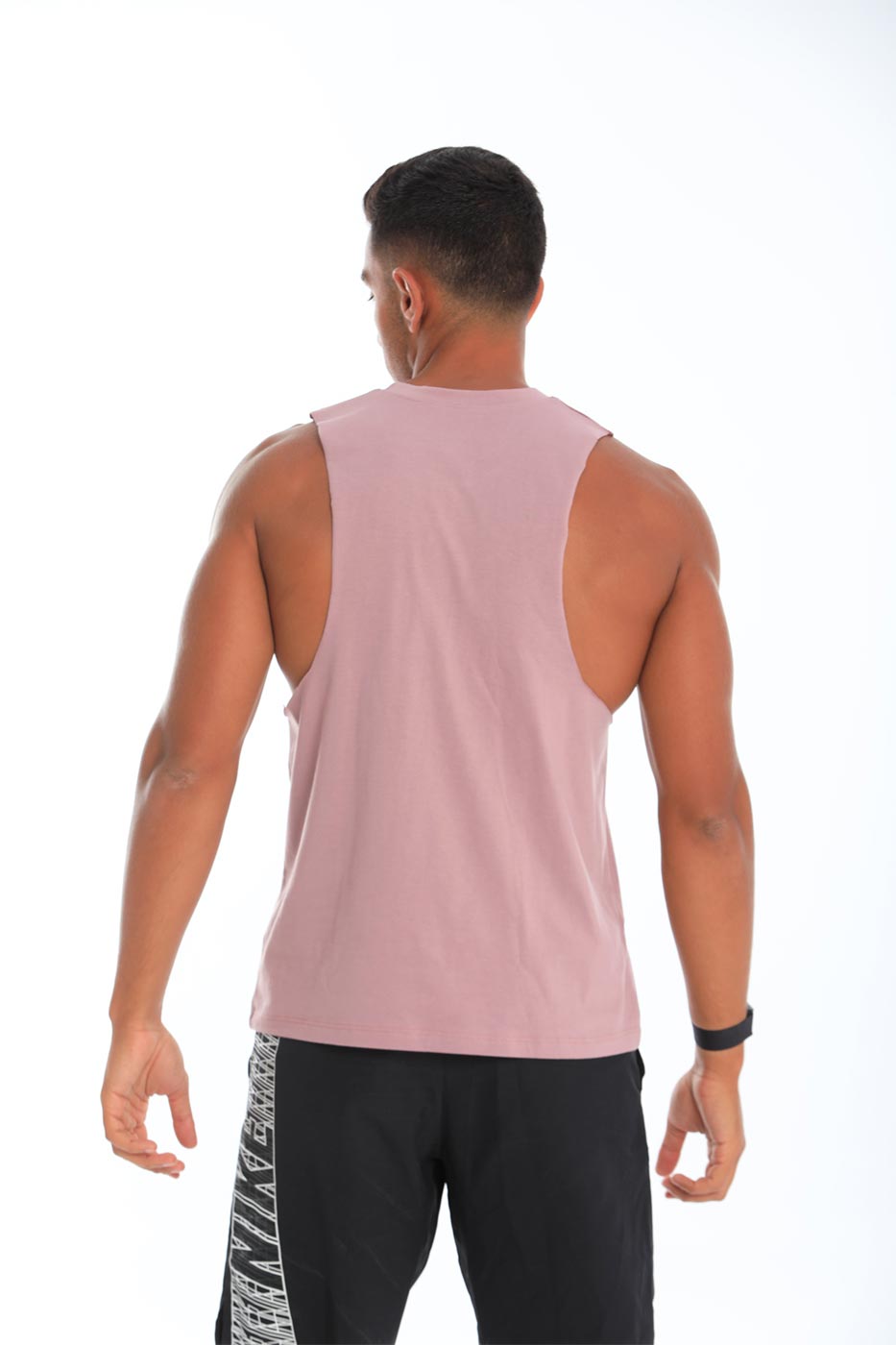 Open tank top in light purple
