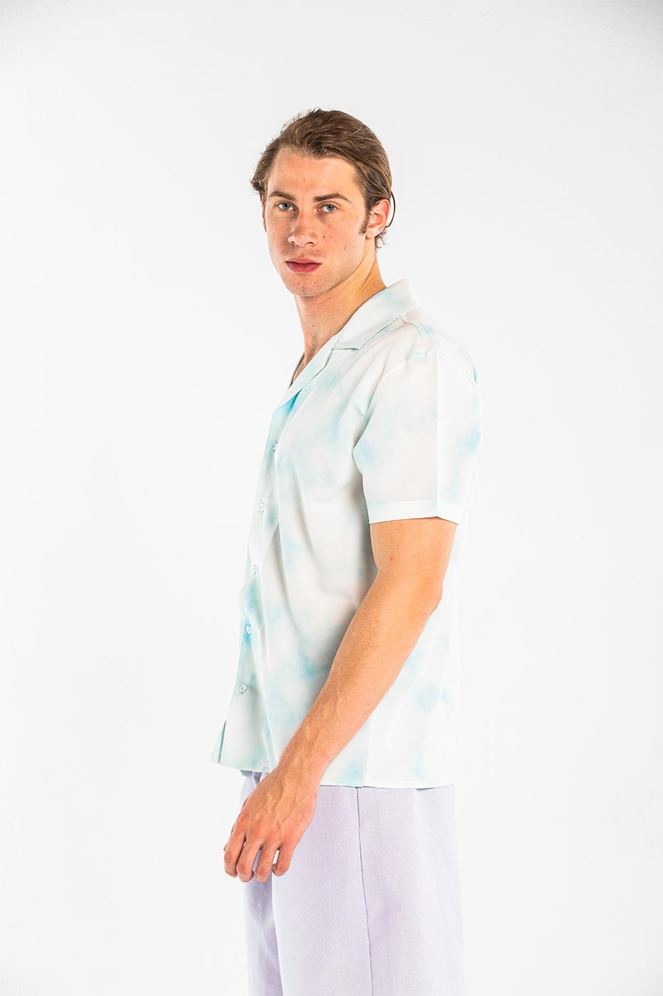 Cozy Pocket Shorts In Light Purple
