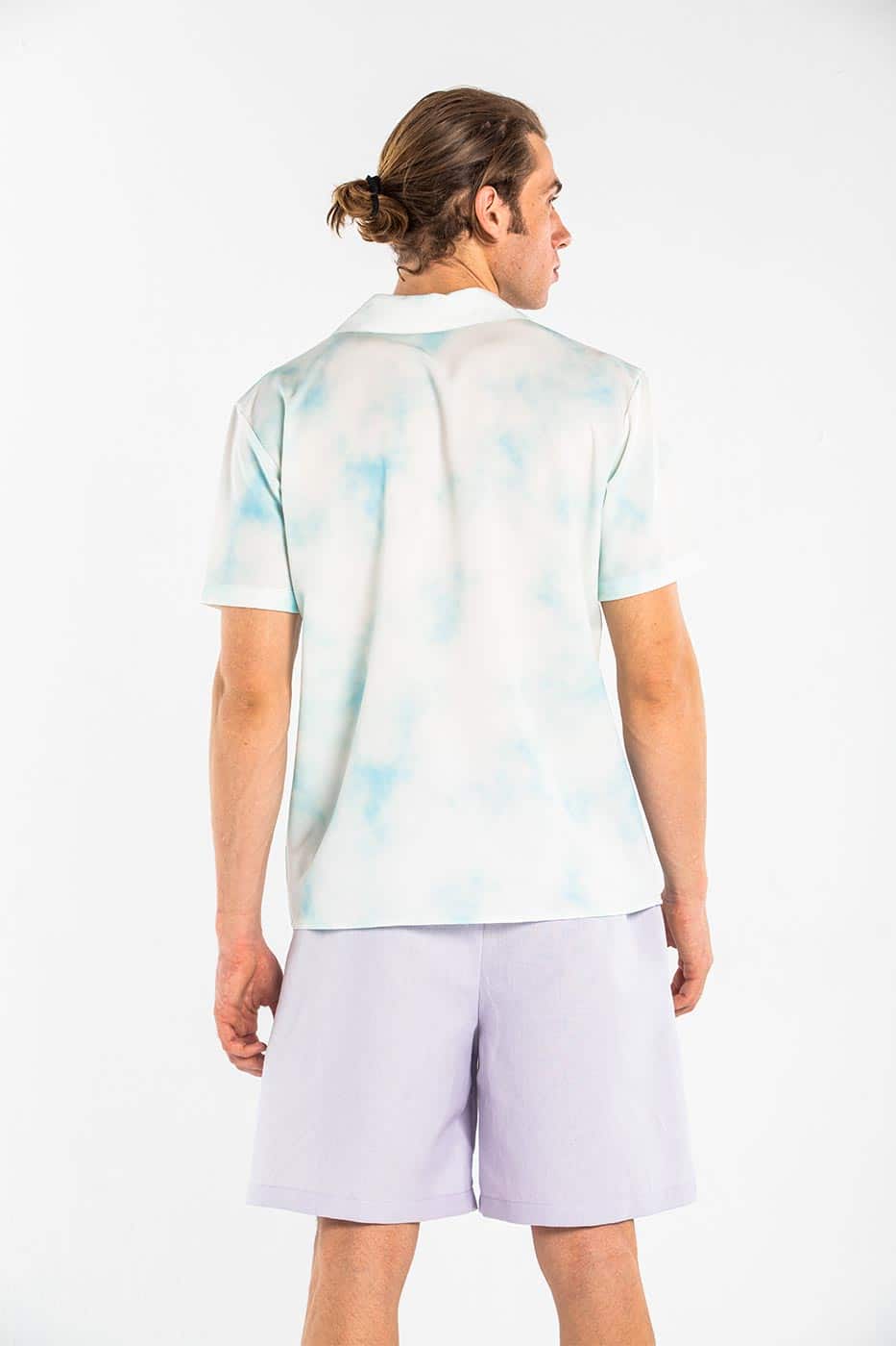 Cozy Pocket Shorts In Light Purple