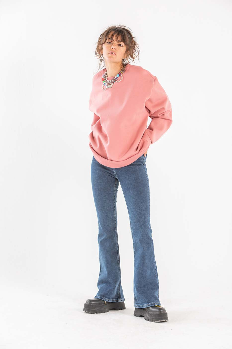 Rosé All Day Crewneck