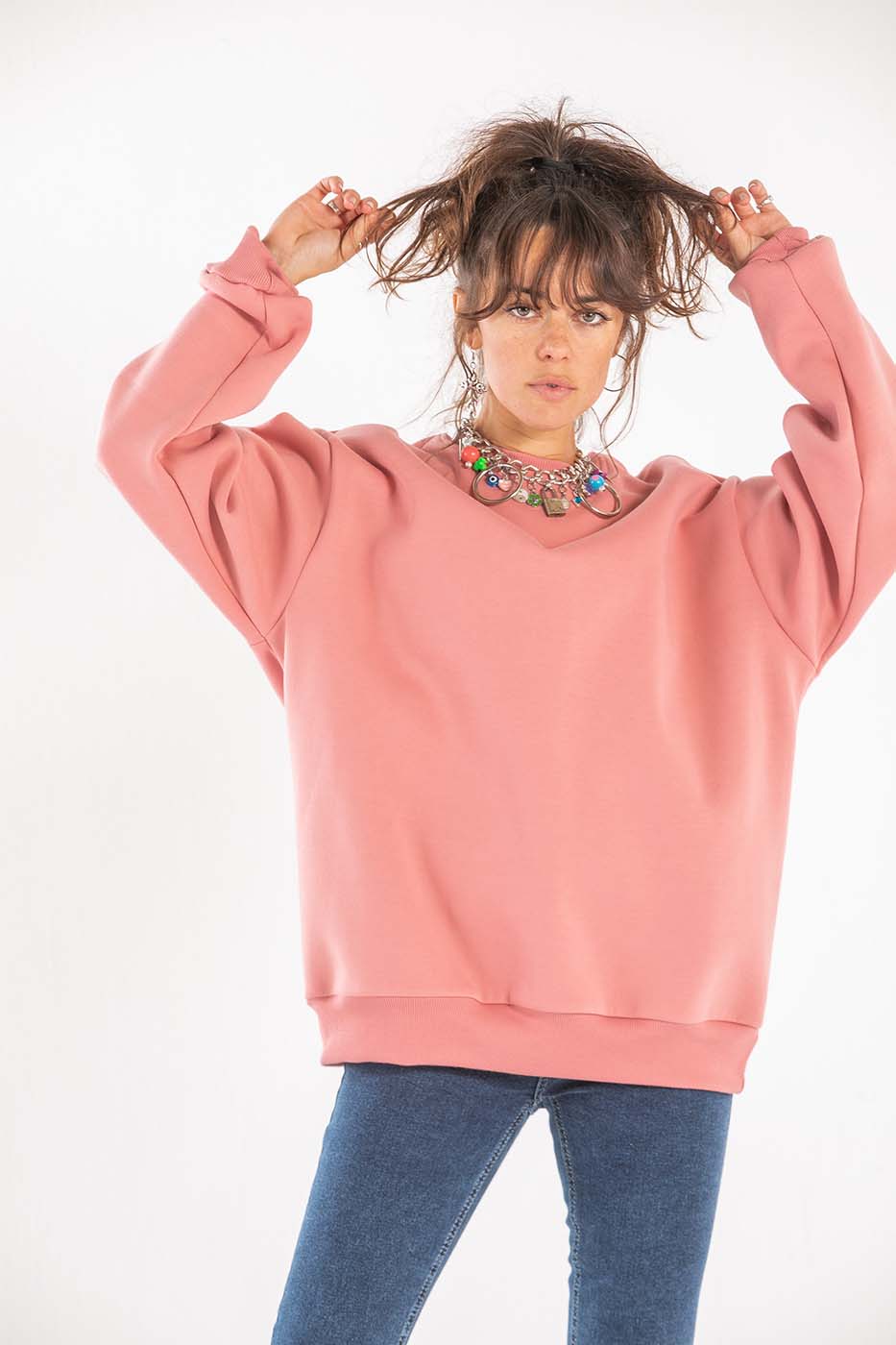Rosé All Day Crewneck