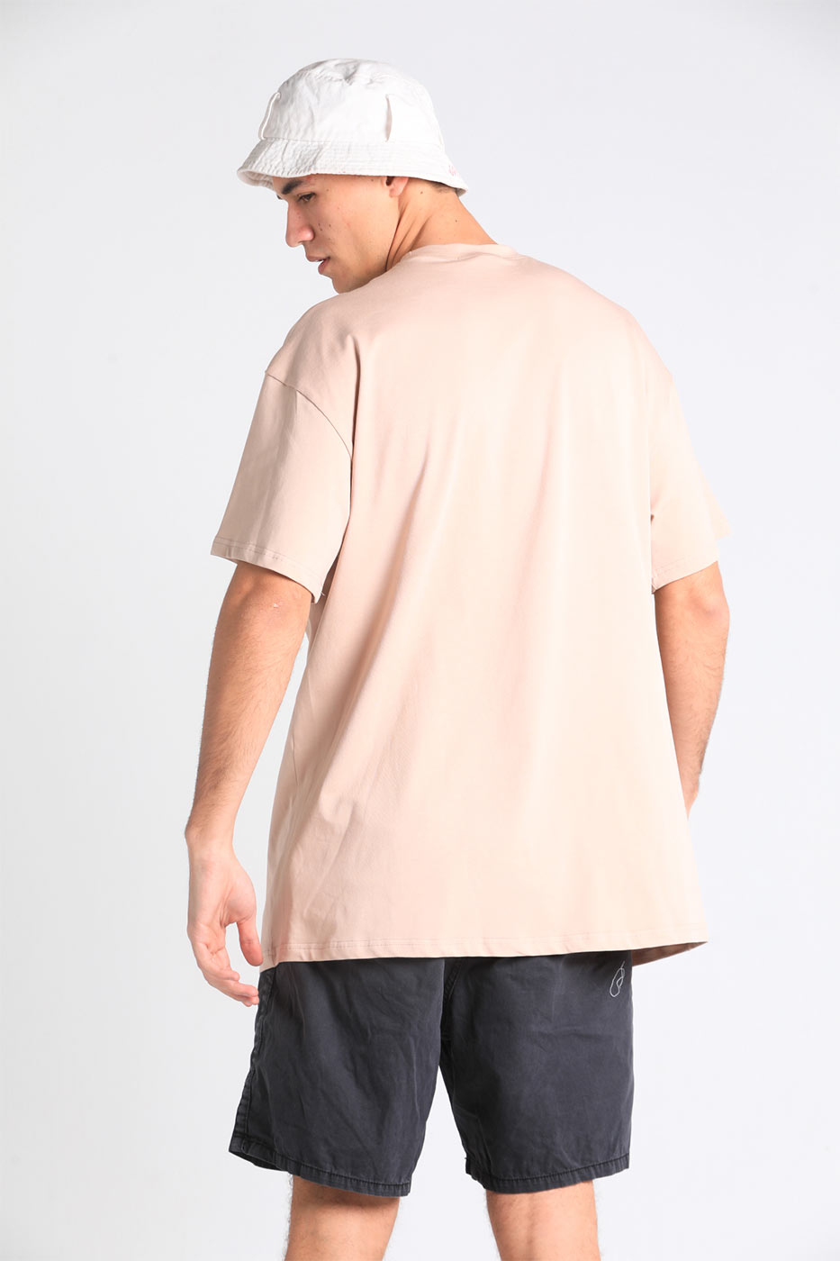 Loose Fit Classic T-Shirt In Beige