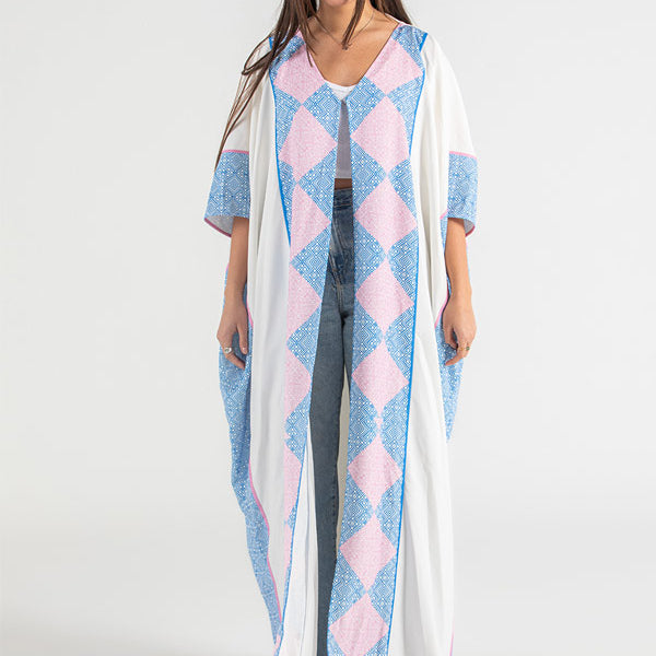 Pink Diamonds Kaftan