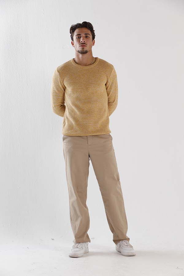 Blend Crewneck Sweater In Yellow
