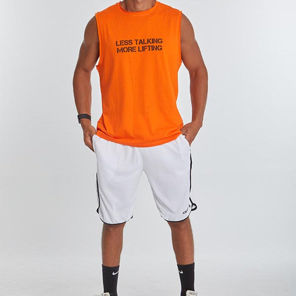Closed Tank top in orange