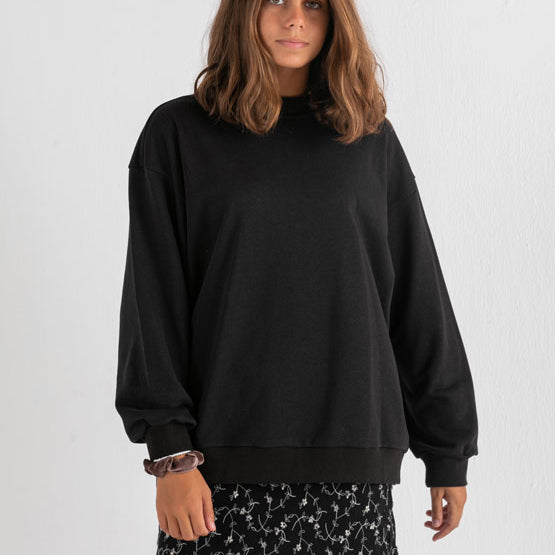 Crewneck Sweatshirt in Black