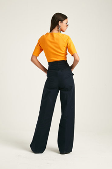 Tie Waist Eyelet Trouser – Karen Millen thumbnail