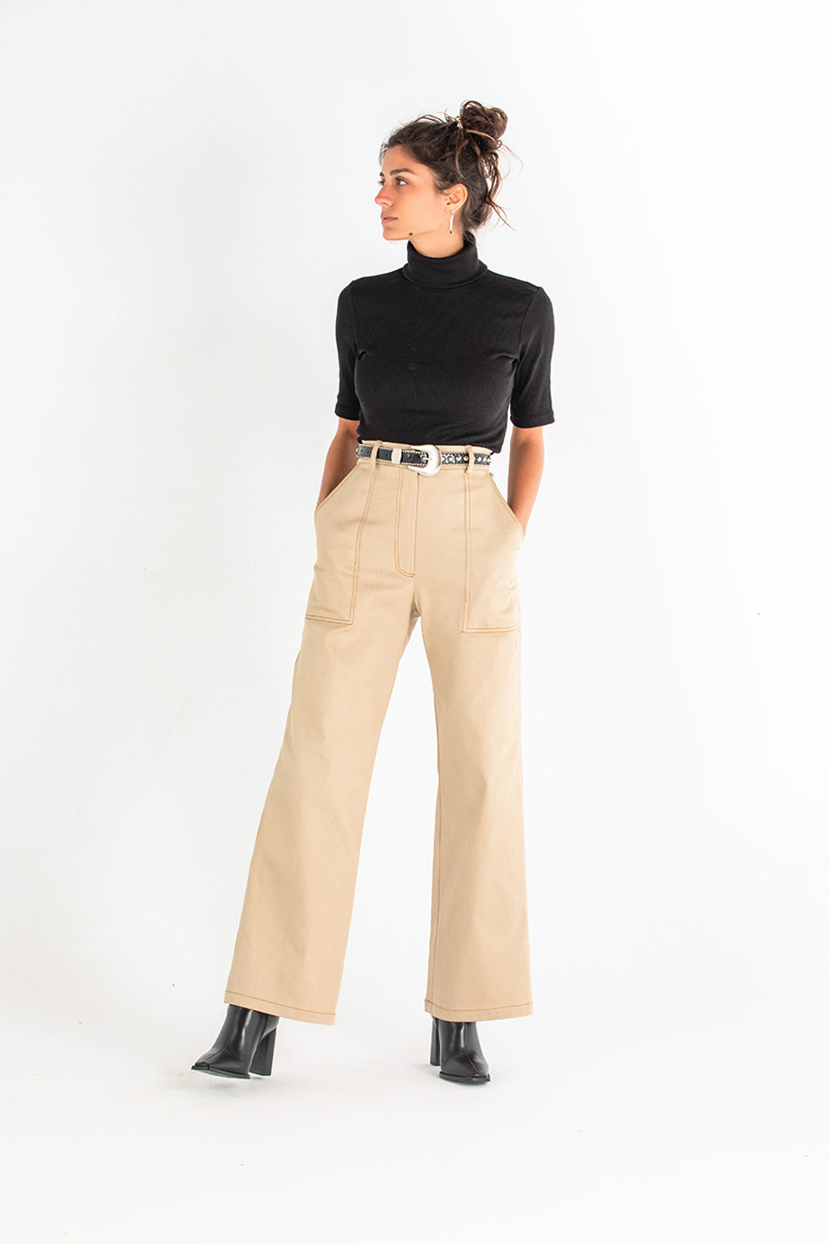 gabardine pants