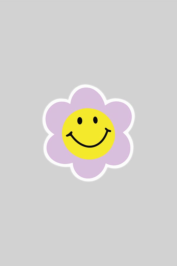 Smiley Flower Sticker | Order Online from Dresscode in Egypt