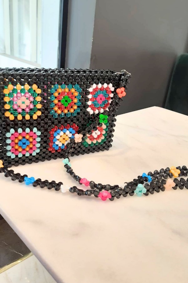 Colorful Beaded Bag thumbnail